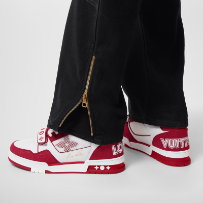 Louis Vuitton LV Trainer Sneaker ¡®Red¡¯