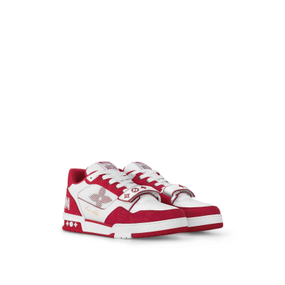 Louis Vuitton LV Trainer Sneaker ¡®Red¡¯
